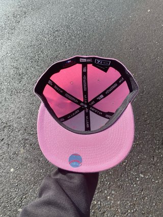 Gorra New Era Rosa Talla 7 3/8