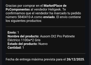 Patinete Eléctrico AUSOM DT2 PRO