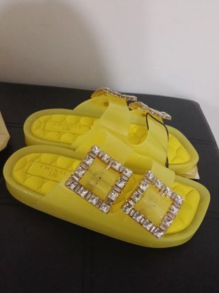 Sandalias Twinset Mujer Verano Brillantes