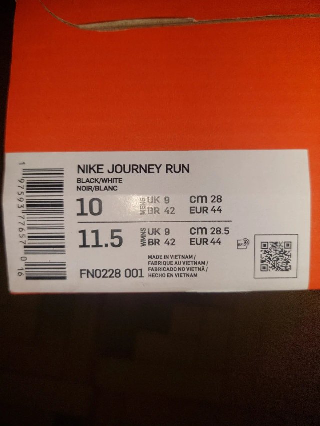 Nike Journey Run Talla 44 Nuevas Con Caja