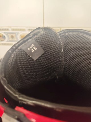 Botas de moto Diadora Sportbike Negras/Rojas