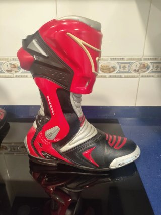 Botas de moto Diadora Sportbike Negras/Rojas