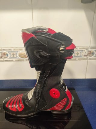 Botas de moto Diadora Sportbike Negras/Rojas