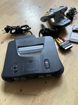 Console Nintendo 64 Nera + Accessori
