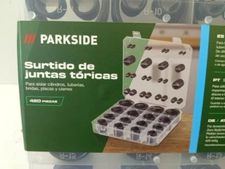 Estuche con 420 Juntas Tóricas PARKSIDE