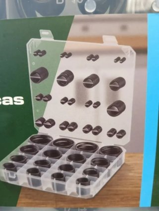Estuche con 420 Juntas Tóricas PARKSIDE