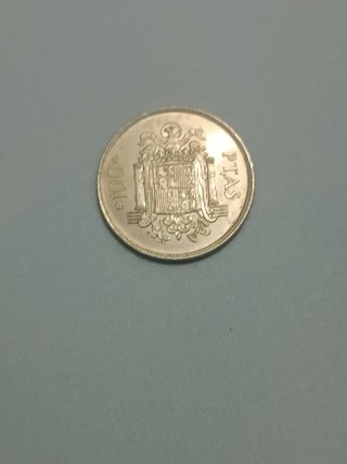 Moneda Peseta Juan Carlos I 1975 estrella 74