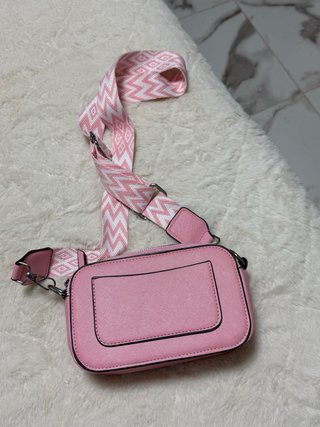 Bolso de hombro Rosa