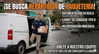 Repartidor de Paquetería