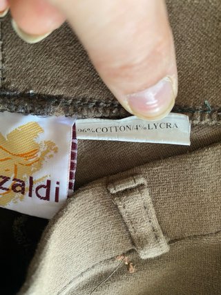 Pantalón de equitación Zaldi marrón
