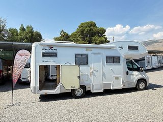 Autocaravana 6 plazas con garaje xxl y bola remolq