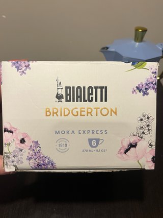 Cafetera Bialetti Moka Express Bridgerton