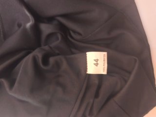 Blusa mujer negra asimétrica