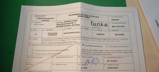 Radio AEREA FUNKE ATR 833-II
