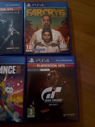 Lote Juegos PS4 y PS5: Watch Dogs, TLoU. Todos a..