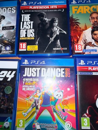 Lote Juegos PS4 y PS5: Watch Dogs, TLoU. Todos a..