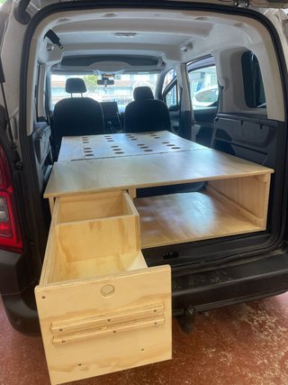 Mueble Camper Madera Contrachapada