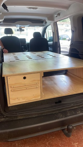 Mueble Camper Madera Contrachapada