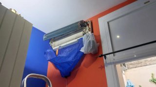 Limpieza y mantenimiento de aire acondicionado