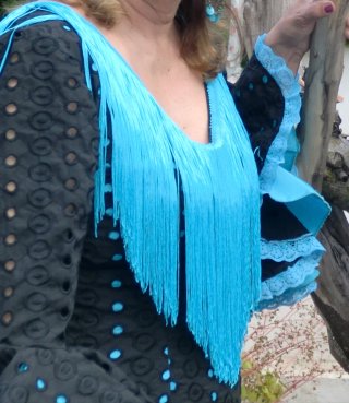 Traje de flamenca hecho a mano