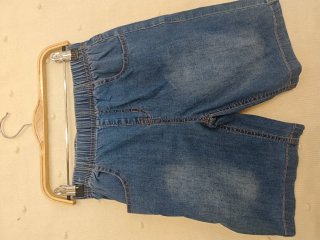Conjunto T-shirt e Calções Jeans Criança 12A
