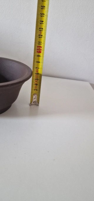 Maceta de terracota para bonsái