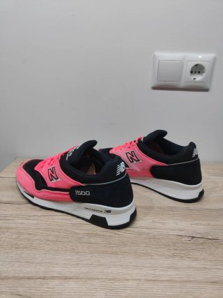 New Balance 1500 made in England 43 Negro/Rosa