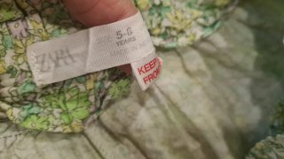 Conjunto Zara menina 5 anos
