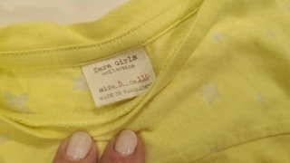 Conjunto Zara menina 5 anos