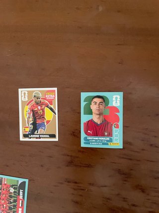 Cromos Mundial 2026: Lamine Yamal y Cristian