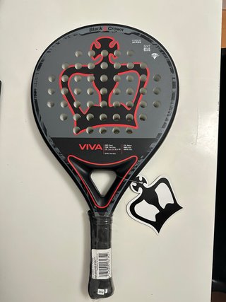 Pala de pádel Black Crown Viva