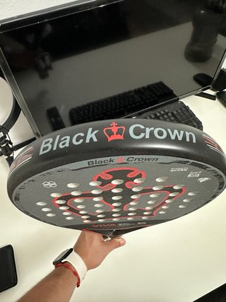 Pala de pádel Black Crown Viva
