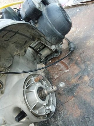 Motor Piaggio Zip 50cc