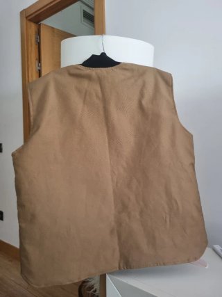 Chaleco Carhartt Acolchado Marrón y Negro