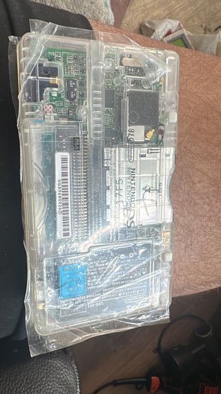Nintendo DS Lite Transparente Restaurada