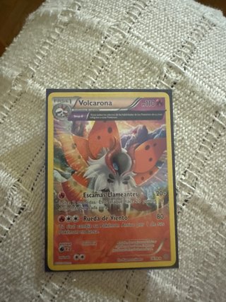 Carta Pokémon Volcarona Antiguos Orígenes