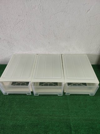 3 Cajones Almacenamiento Plástico Cetomo