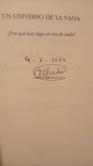 Un universo de la nada