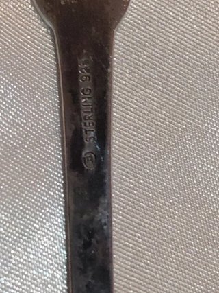 Lotto di 3 cucchiaini in argento scandinavo Sterling 925/830