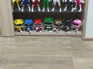 7 Funkos Power Rangers