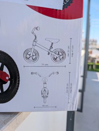 Bici de Equilibrio Chicco Red Bullet (Bici Niño)