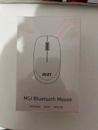 Ratón Bluetooth MSI Negro