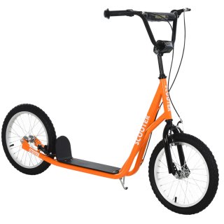 Patinete Scooter Naranja Niños 5+ Años doble freno