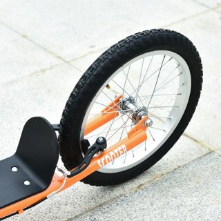 Patinete Scooter Naranja Niños 5+ Años doble freno