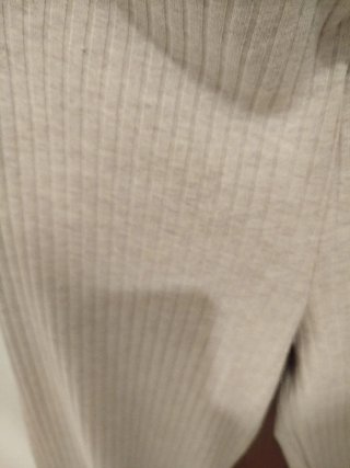 Conjunto punto Zara beige