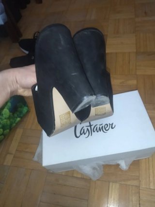 Zapatos Marypaz plataforma negros talla 40