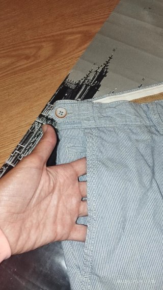 Bermudas Massimo Dutti rayas T.46