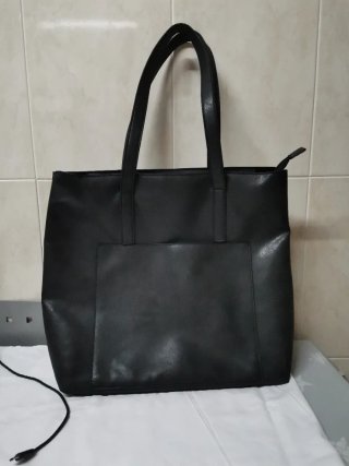 Bolso tote bag negro