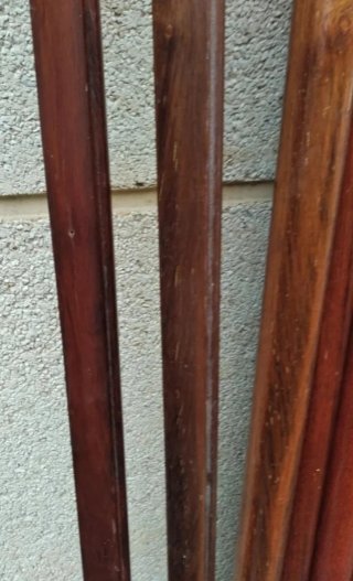 Tramos Barandilla Escalera Madera Maciza vintage