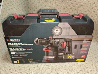 Martillo Percutor y perforador Parkside 20V Brushl